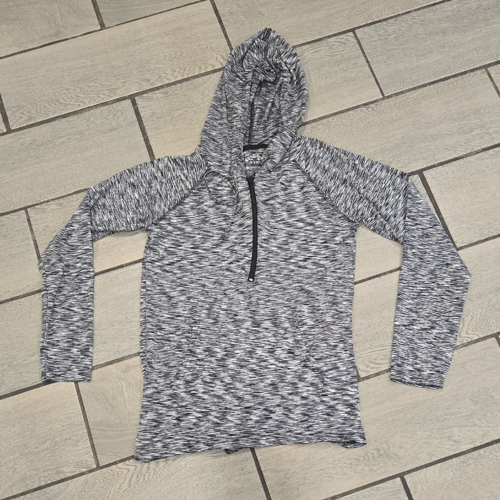 Beverly Hills Polo Club‎ Space Dye Hooded Pullover Size Small | Half-Zip. act96